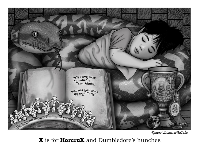 X is for Horcrux