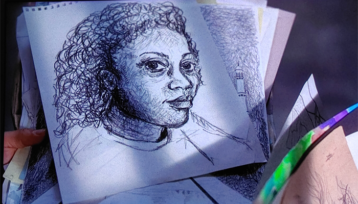 Scene from the movie <i>Last Dance</i>