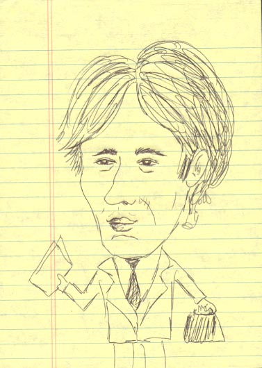 Caricature of Rob Morrow