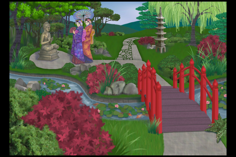 A Formal Garden - Japan (Scene 2)